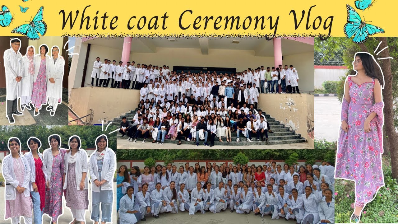 White Coat Ceremony VLOG ❤️🥹| A day in Medical college | 