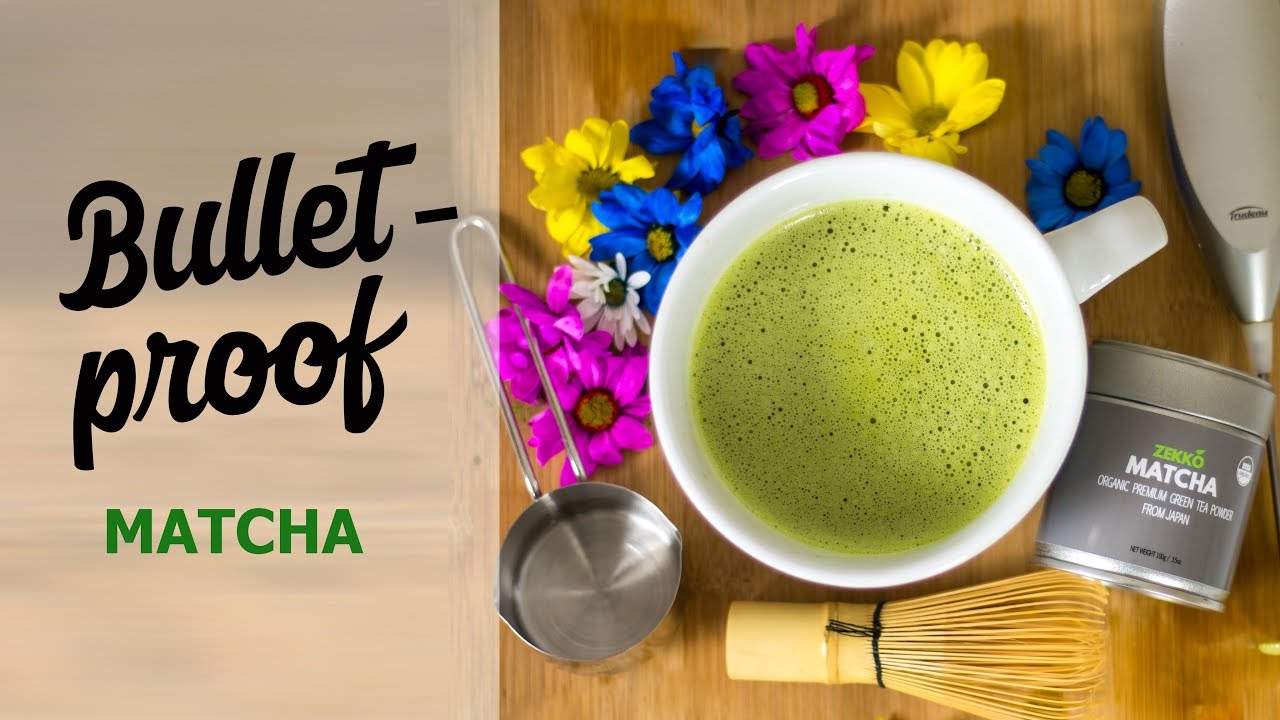 Bulletproof Matcha Green Tea | Perfect for the Keto Diet and Intermittent Fasting
