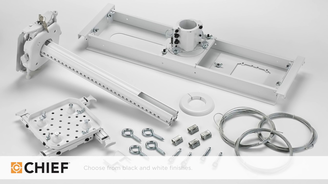 Système de projecteur sous plafond suspendu SYSAUW