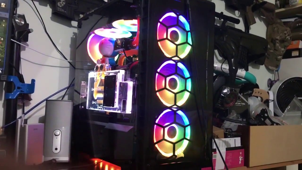 海盜船460X RGB全水冷顯卡直立