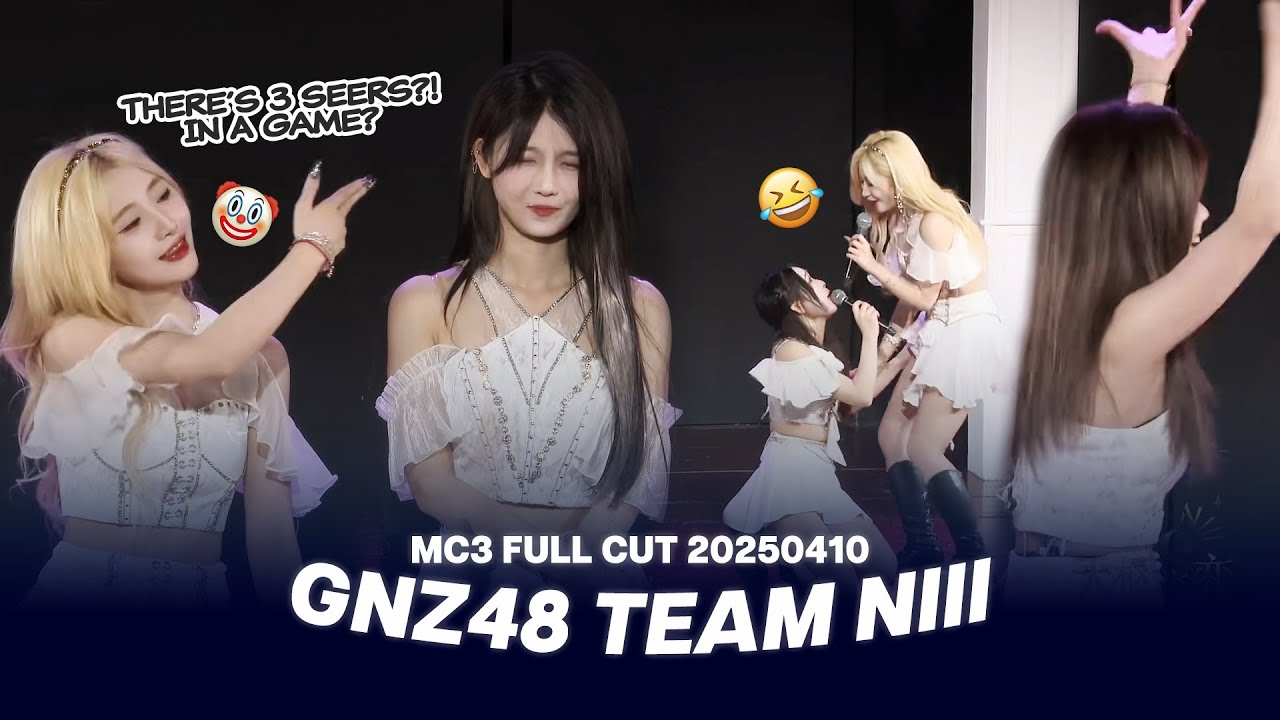 [ENG/ID] Is It A Werewolf Game Or An Undercover Game? - GNZ48 Team NIII 20250410 MC 3 Cut