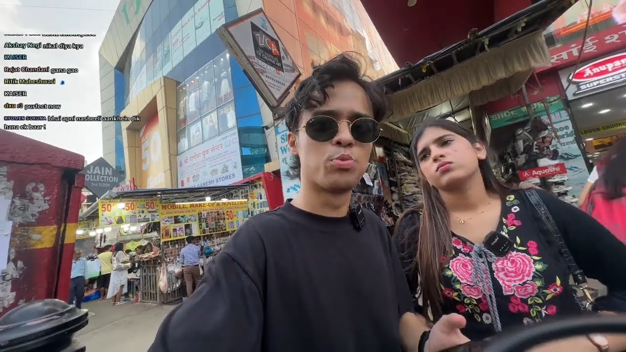IRL stream mumbai - going out with her again