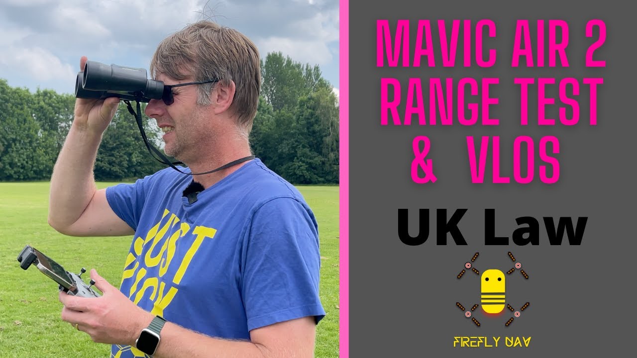 Range test with Mavic Air 2 & How VLOS works 2021