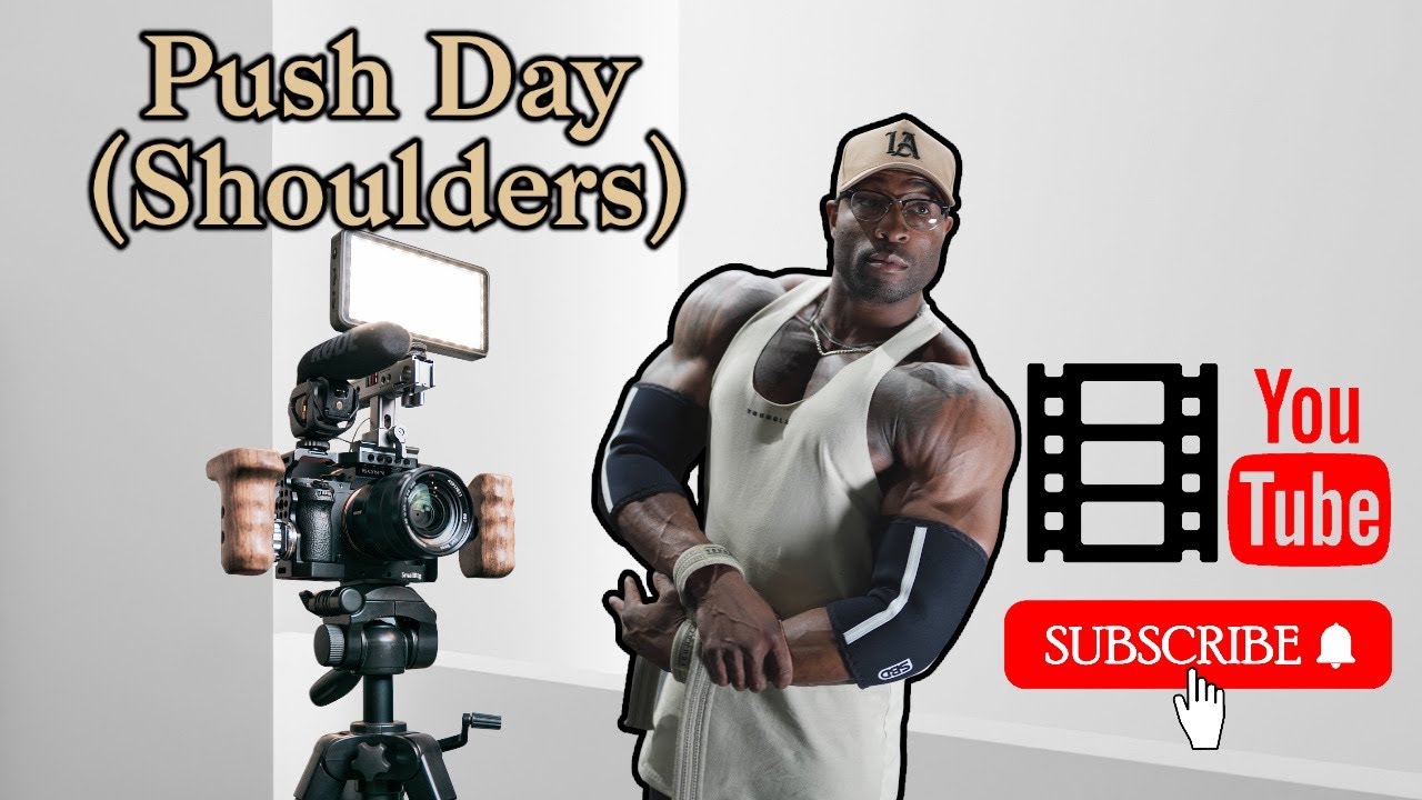 IFBB Pro EBanks Heavy Push Day (Shoulders)