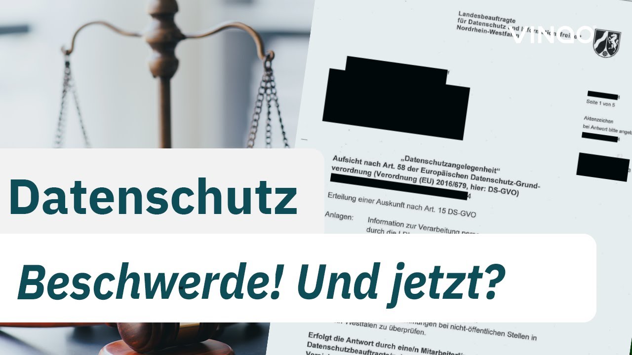 Datenschutz-Beschwerde: Das ist als Unternehmer zu tun!