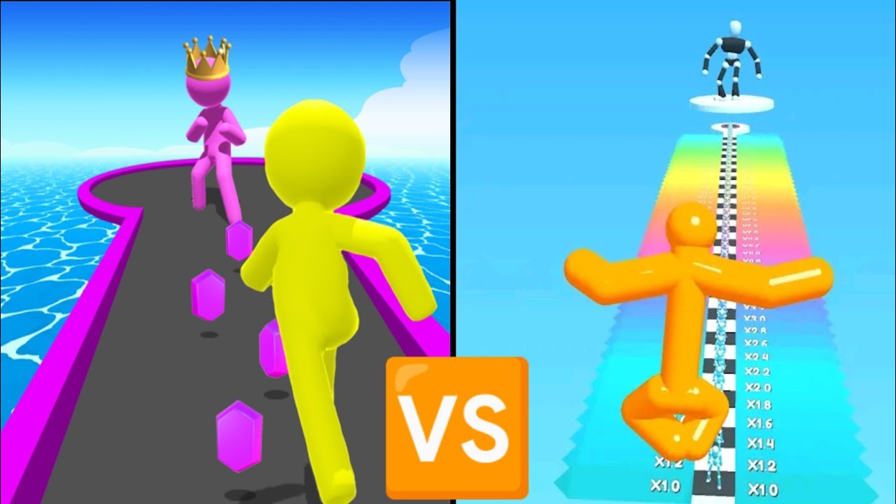✅ Giant Rush 🆚 Tall Man Run // Game Comparison // Gameplay All Levels