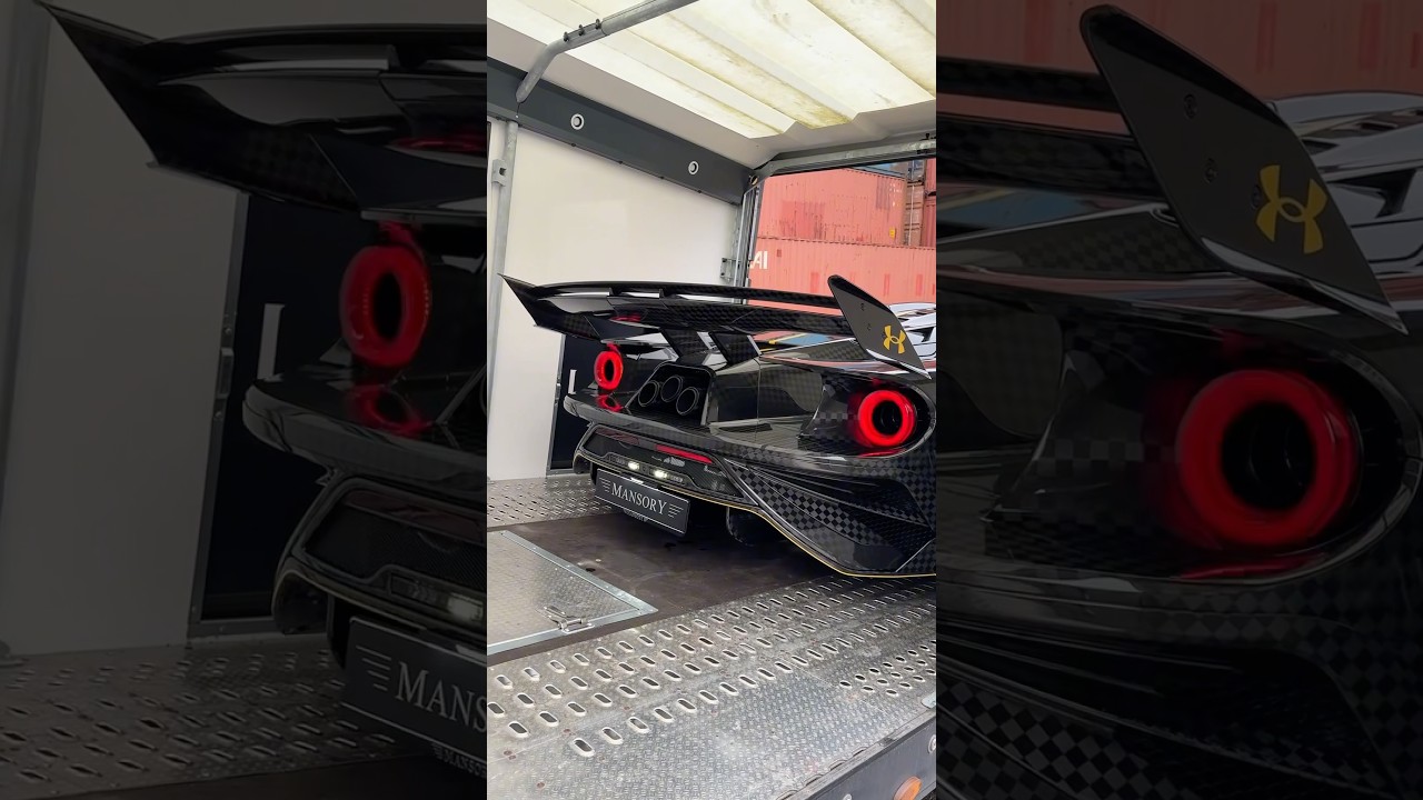Trailer Loading a 2.500.000&euro;  Mansory Ford GT &ndash; Ultimate Supercar Build! 🔥