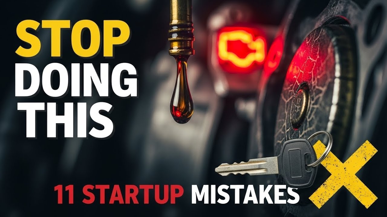 11 car startup mistakes killing your engine's longevity