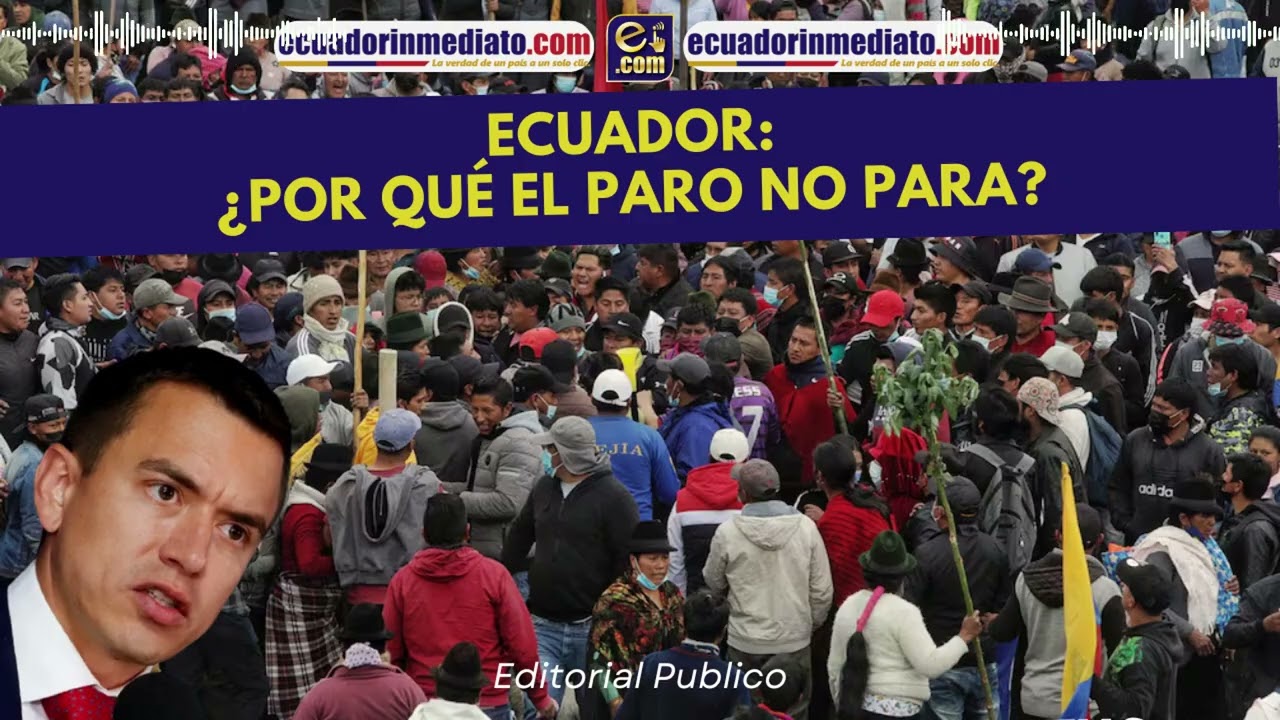 ECUADOR: &iquest;POR QU&Eacute; EL PARO NO PARA?