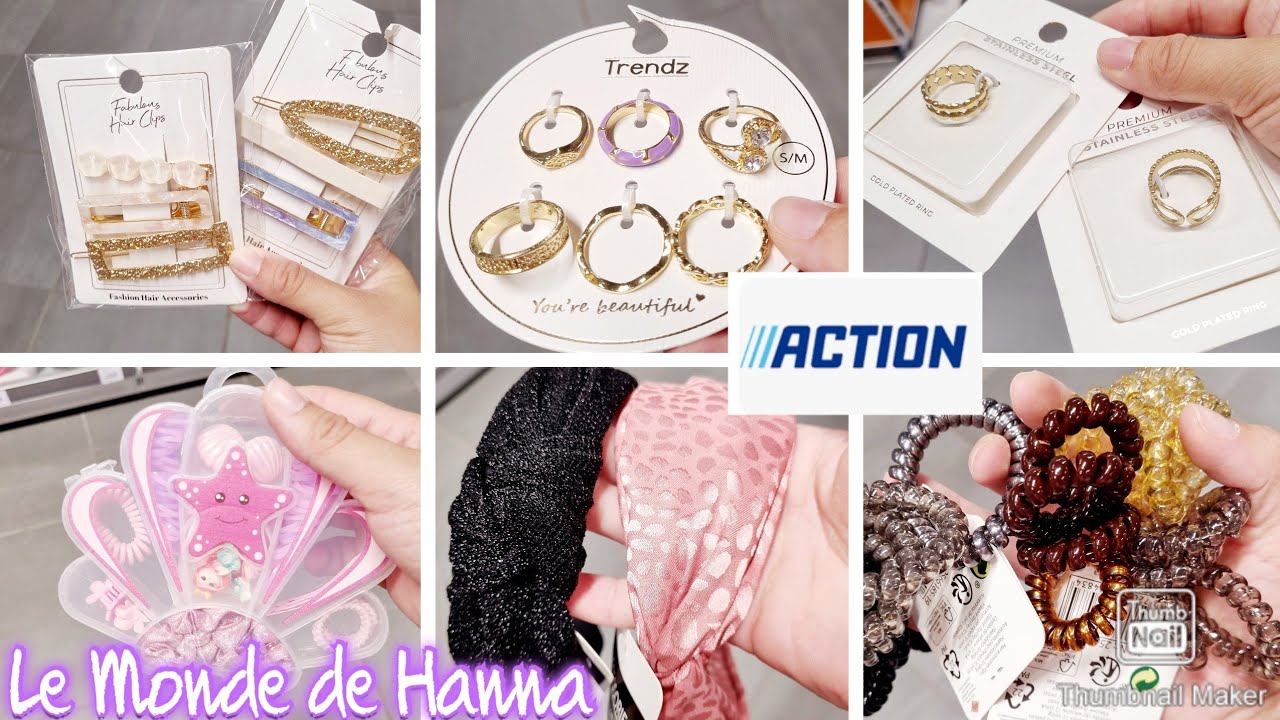 ACTION ARRIVAGE 05-07 BIJOUX ET ACCESSOIRES CHEVEUX 🎀