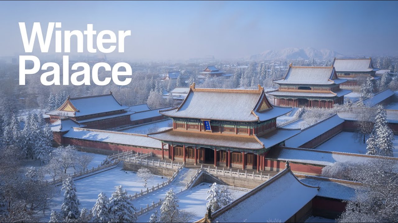 Wuhan University's first snowfall of 2026