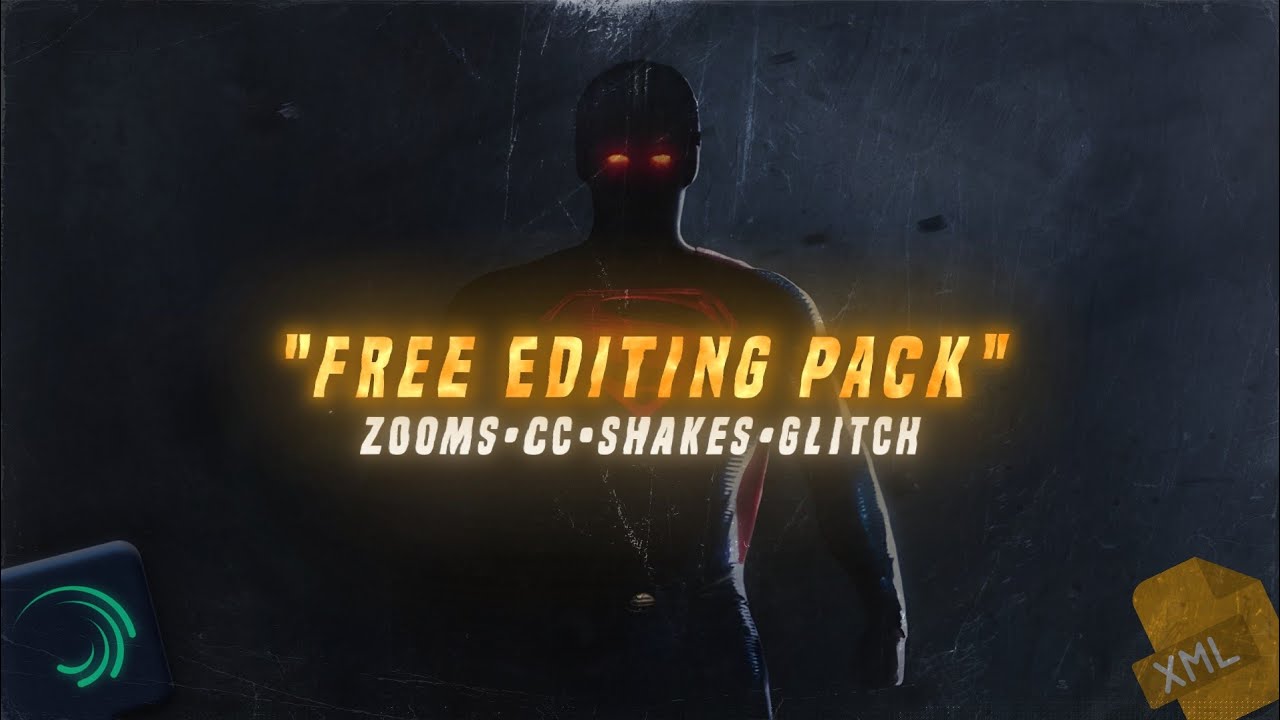 Special FREE Editing Pack for Alight Motion | Zooms,CC & Effects | Vicky Fx