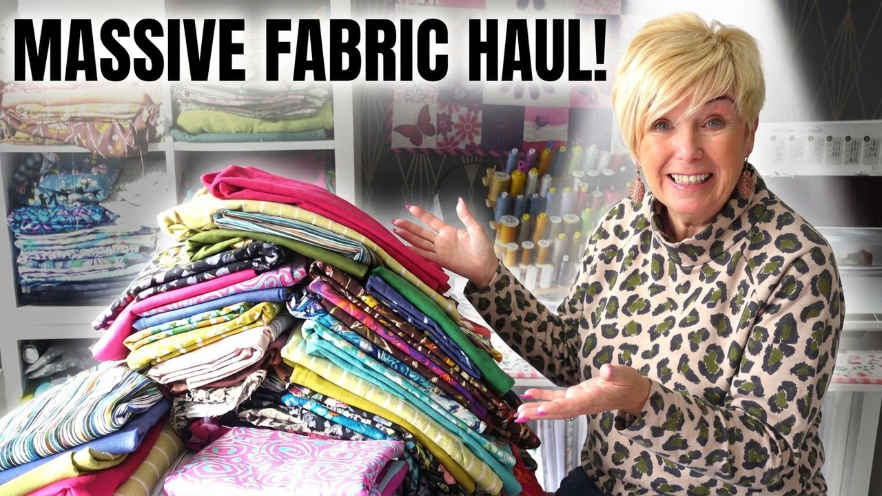 21 FABRICS!!  What Will I Make With Them All???