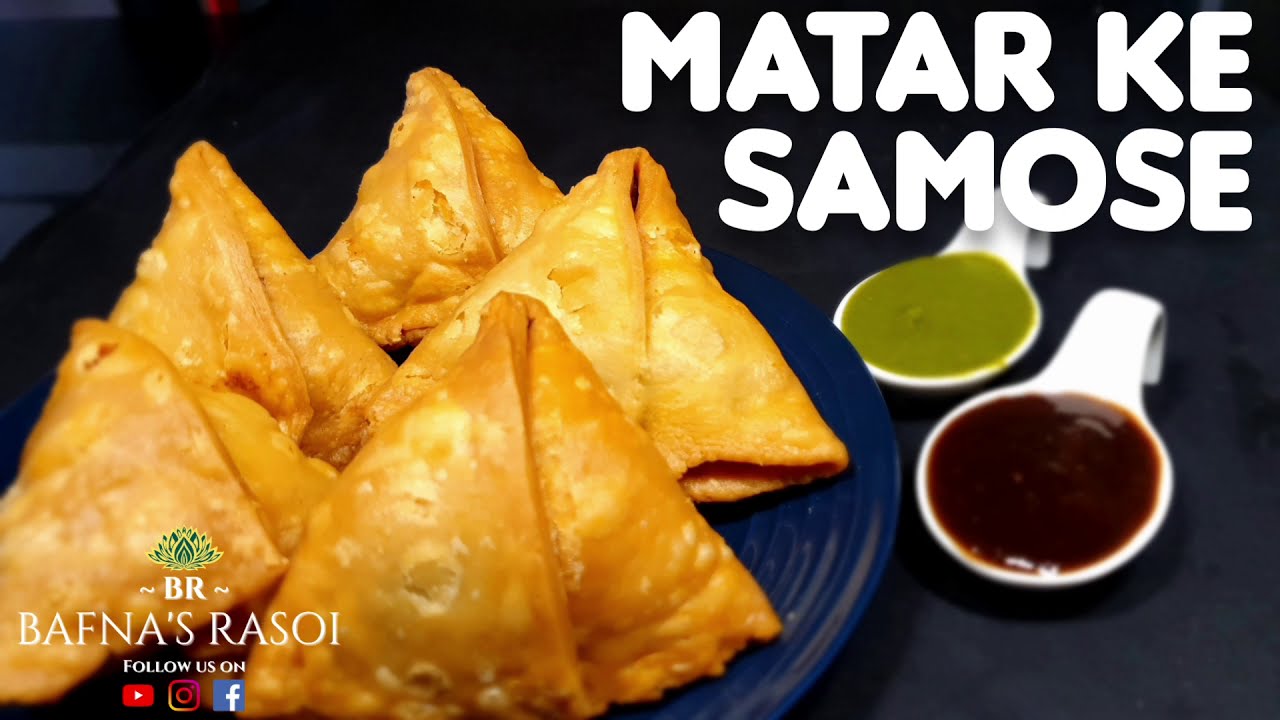 Matar Ka Samosa Recipe | मटर के समोसे | Khasta & Crispy | Winter Special Recipe | Bafna's Rasoi
