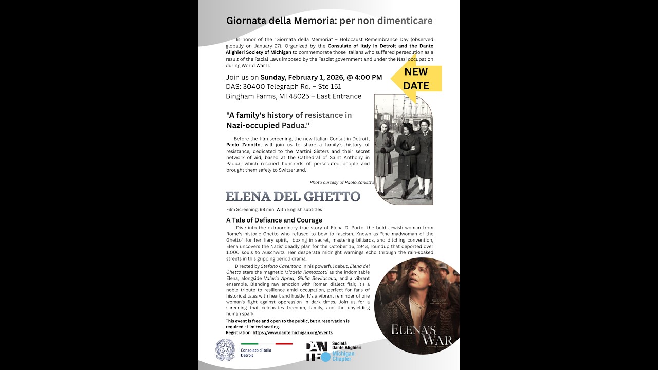 Giornata della Memoria Giornata della Memoria 2026