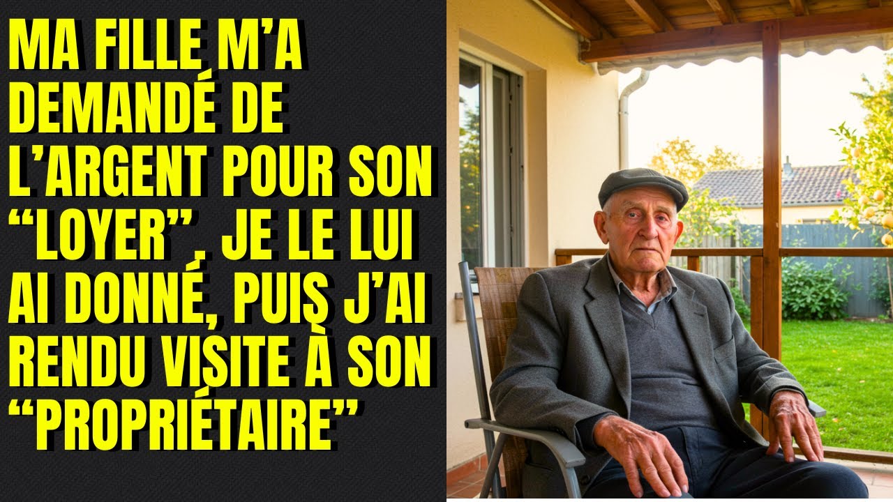 Ma fille m’a demandé de l’argent pour son “loyer”  Je le lui ai donné, puis j’ai...
