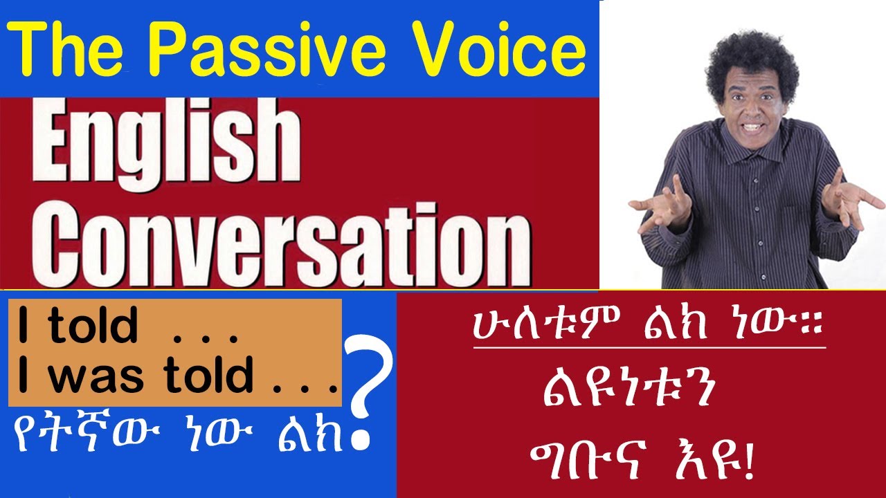 Nigus Basic English 37 - Passive Voice