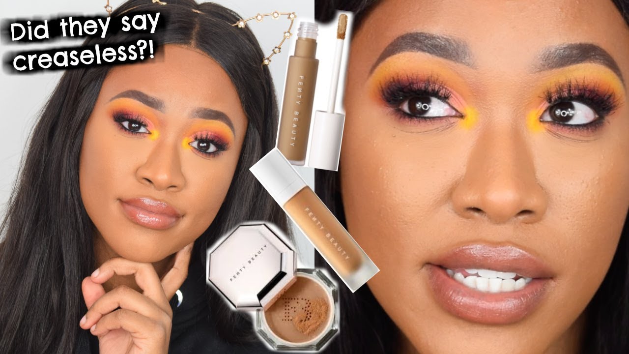 TESTING FENTY BEAUTY CONCEALERS & 7hr WEAR TEST!