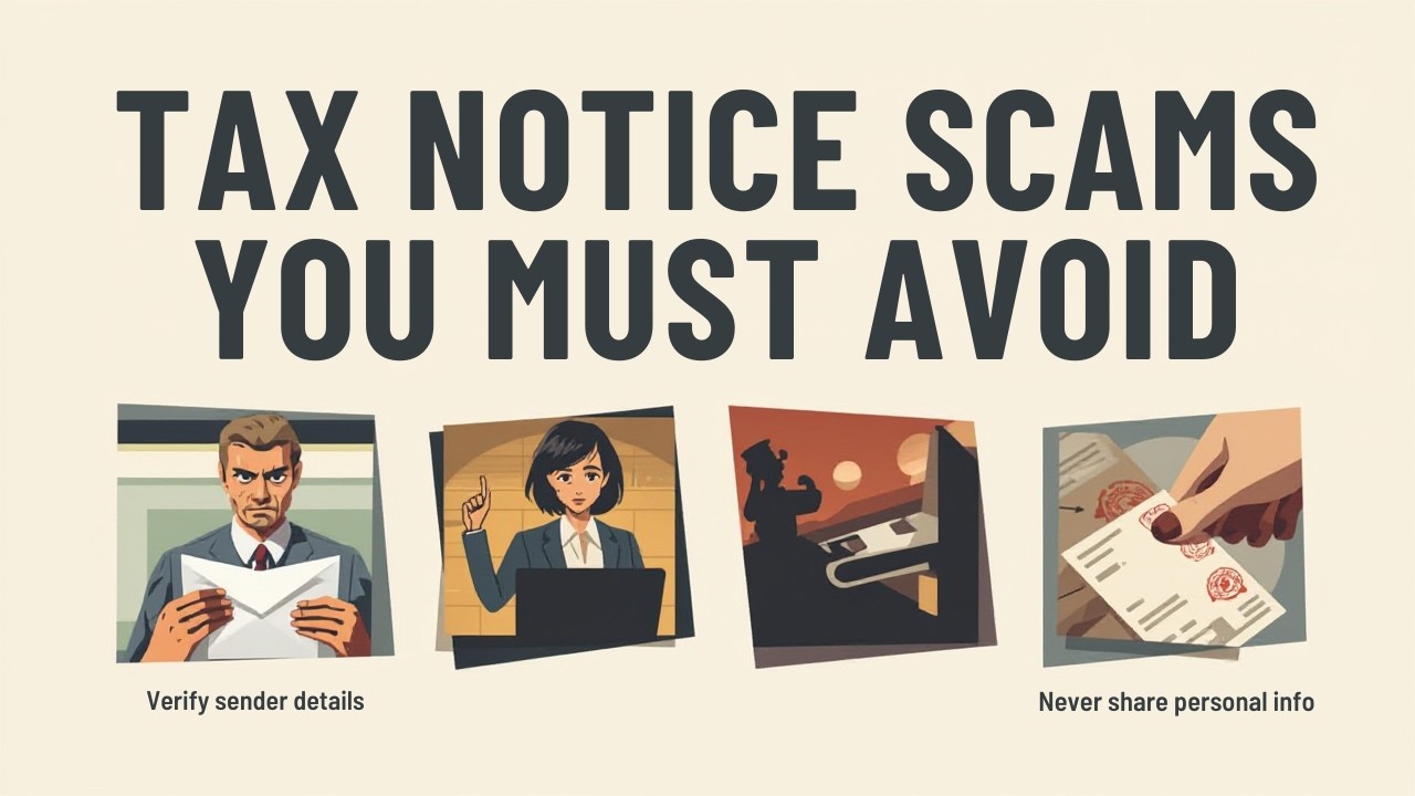 Tax Notice Scams You Must Avoid
