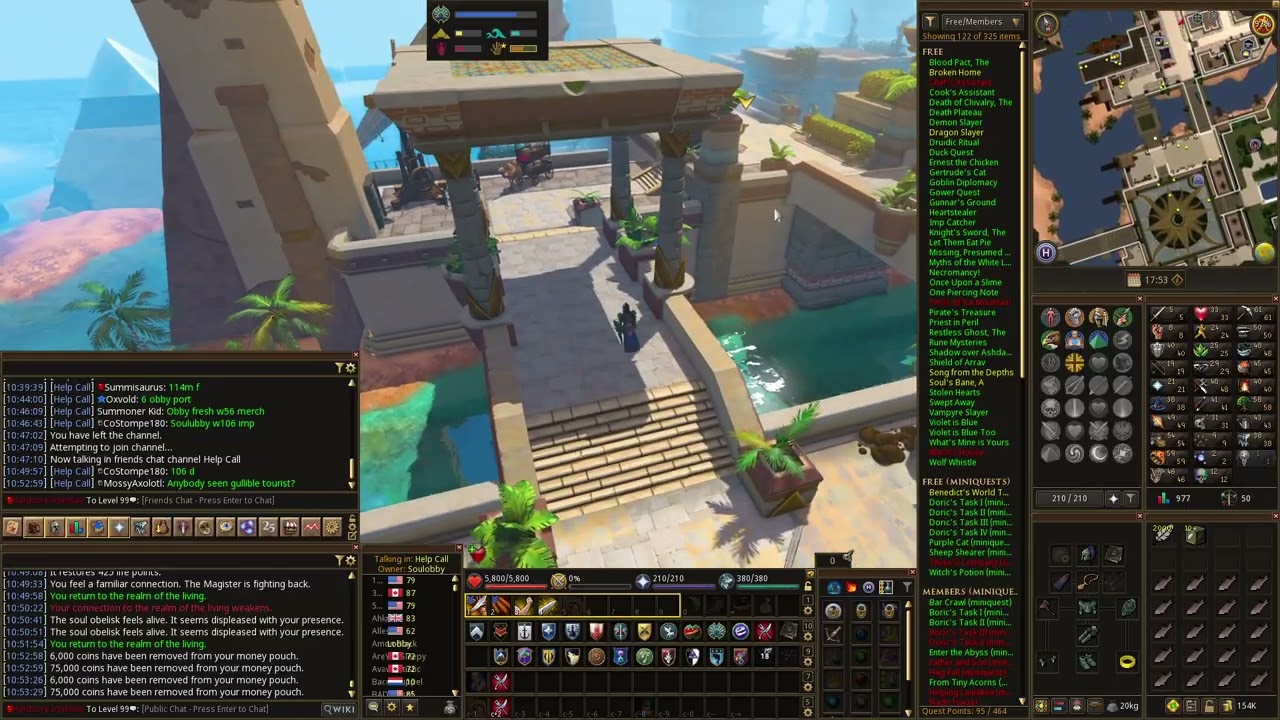 RS3 HCIM Series Part 69 - Made 12,000 Headless Arrows + Got Lvl 48 Fletching + 2 More Soul Obelisks