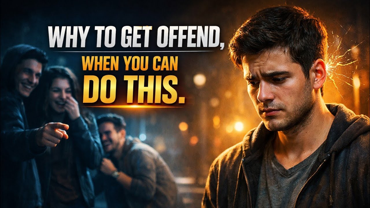 Why to get offend?