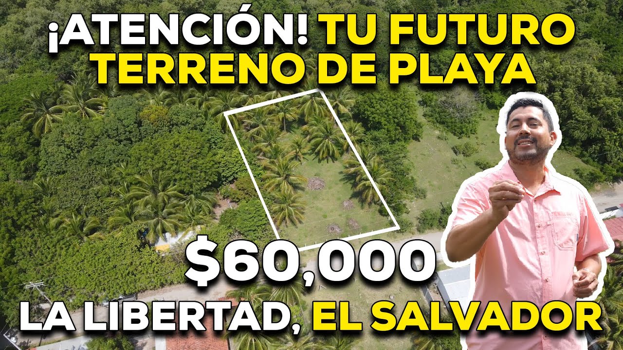 SOLD! !!!GANGA! EL TERRENO QUE HAS ESTADO ESPERANDO VER EN LAS PLAYAS DE EL SALVADOR ESTA A LA VENTA