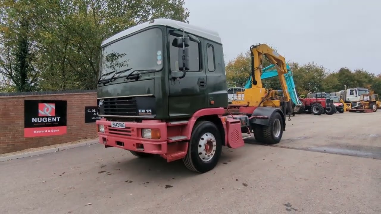 ERF EC11 CRANE LORRY WALKAROUND VIDEO