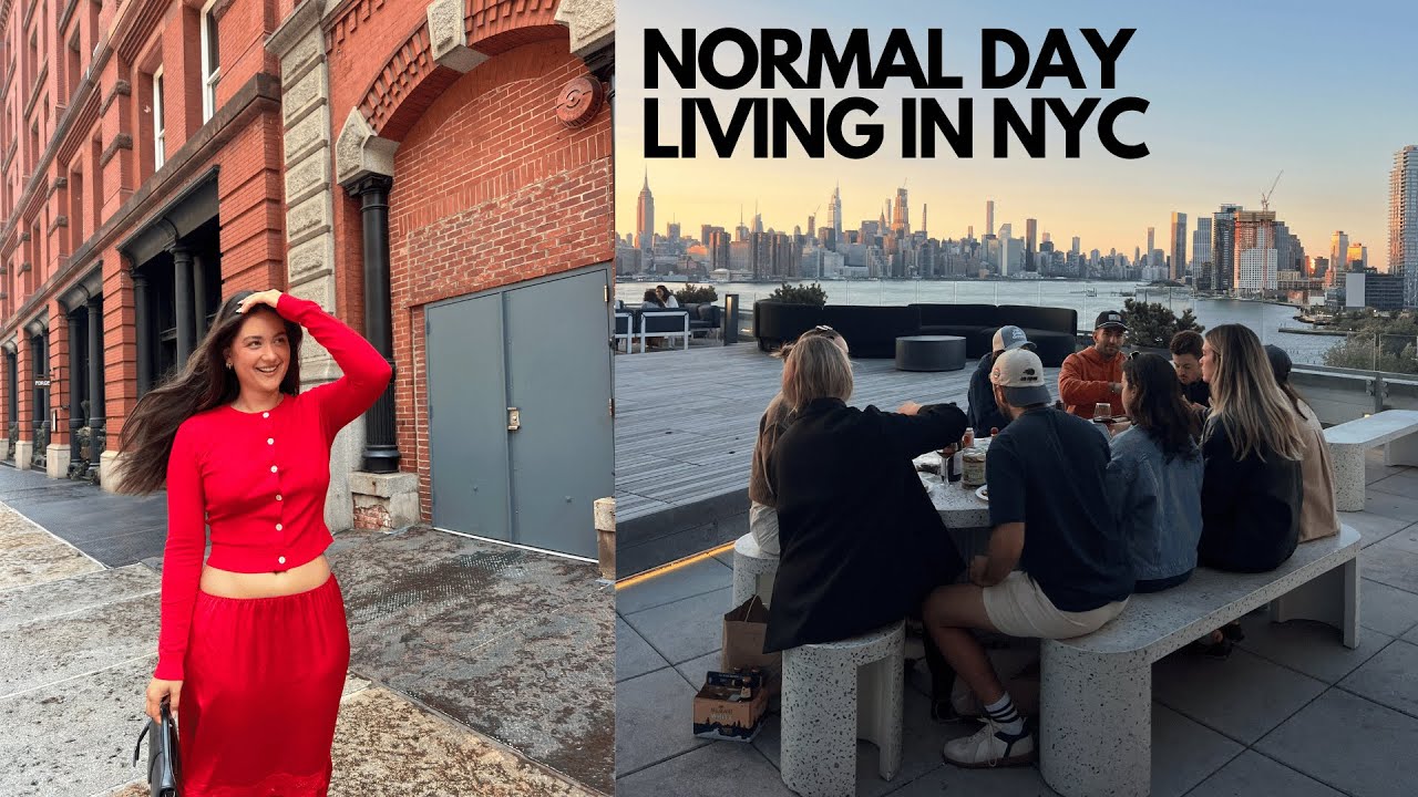 A normal day living in New York City 🍎 Australian living in NYC