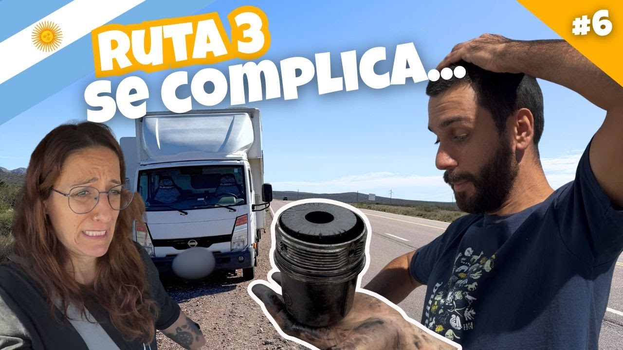 Cap6.🇦🇷La RUTA 3 es un desastre en Camión Camper viajando en Familia!!! Así se viaja por ARGENTINA!!
