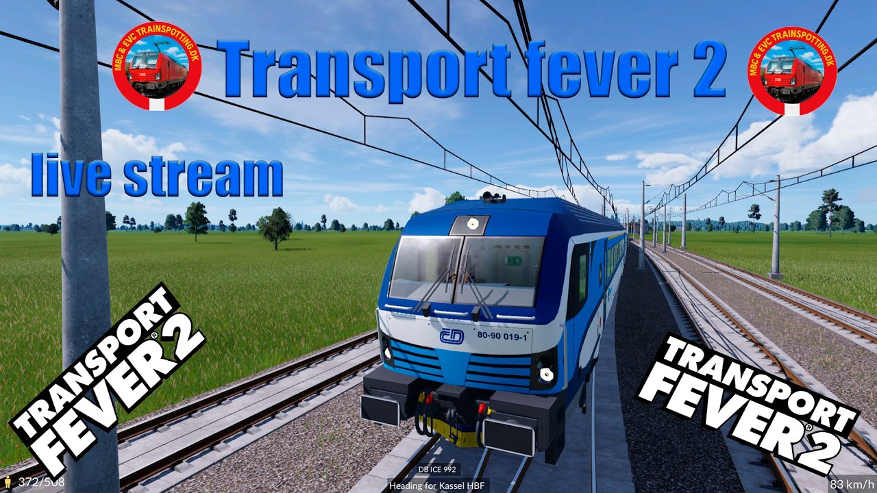 transport fever 2 -  YouTube live stream #letsplay
