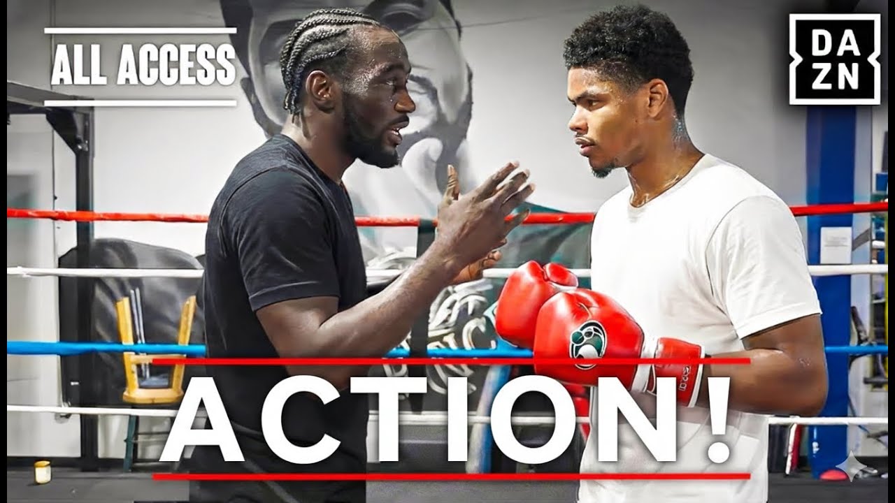 Inside Shakur Stevenson’s Camp Terence Crawford’s Tips to Beat Teofimo Lopez!