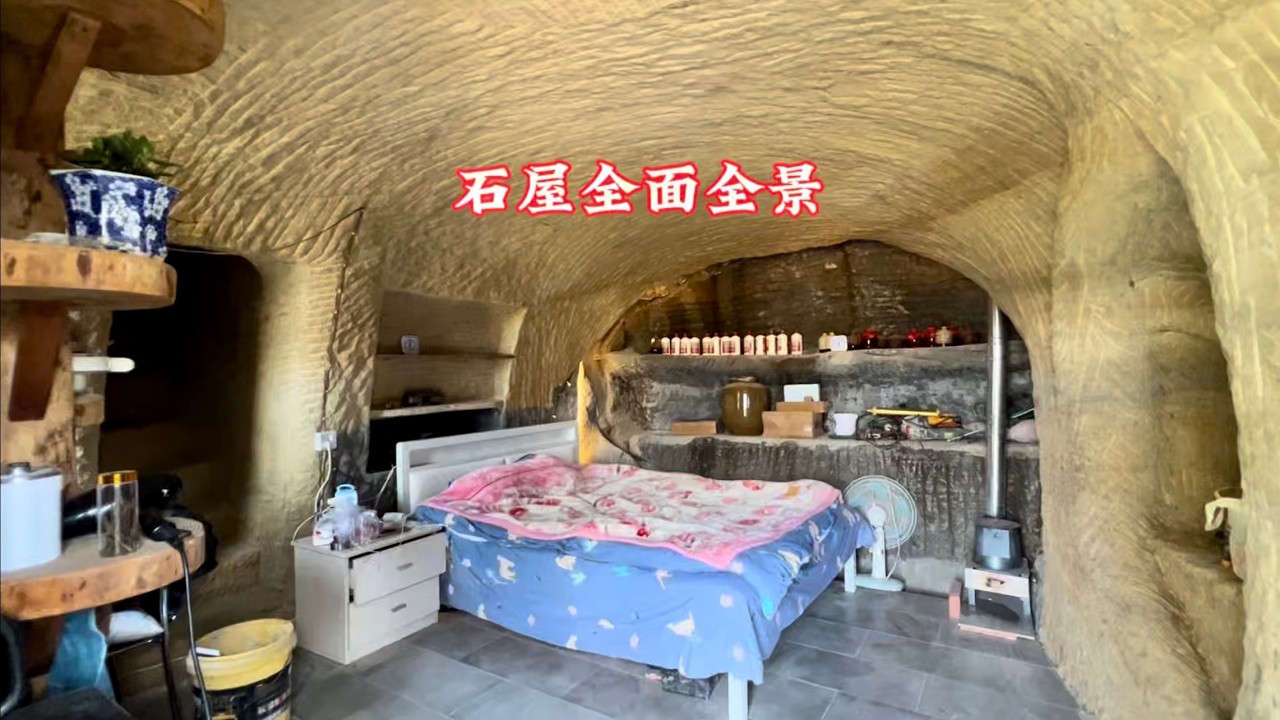 石屋建造第30集，石屋全面全景介绍！