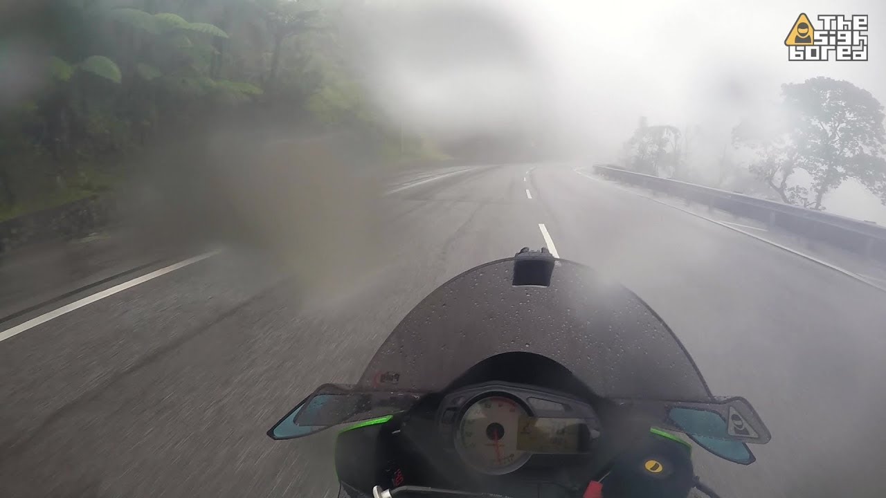 Genting Highlands slow cold wet foggy ride down