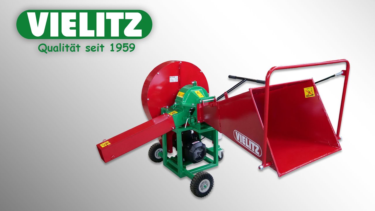 Holzhäcksler Kraftstromantrieb 400V - Schneckenhäcksler / Grobhäcksler mit Elektromotor von Vielitz