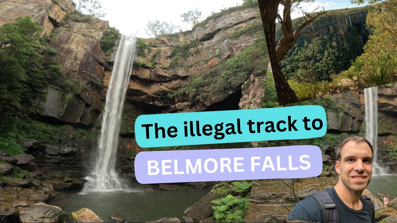 The Illegal track to Belmore Falls - Sydney Waterfalls