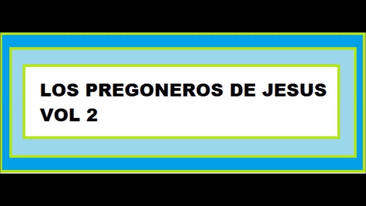 01 - CANTARE CANTARE - LOS PREGONEROS DE JESUS