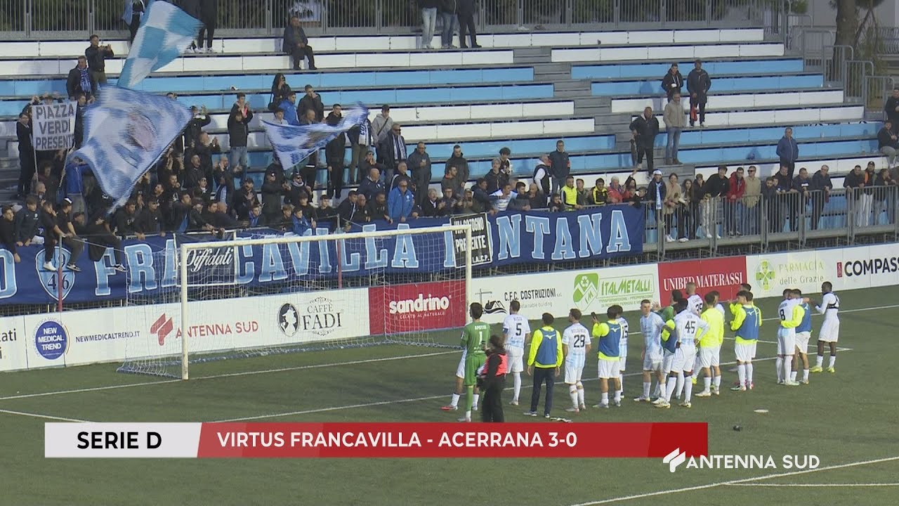 09 NOVEMBRE 2025 - SERIE D - VIRTUS FRANCAVILLA - ACERRANA 3-0