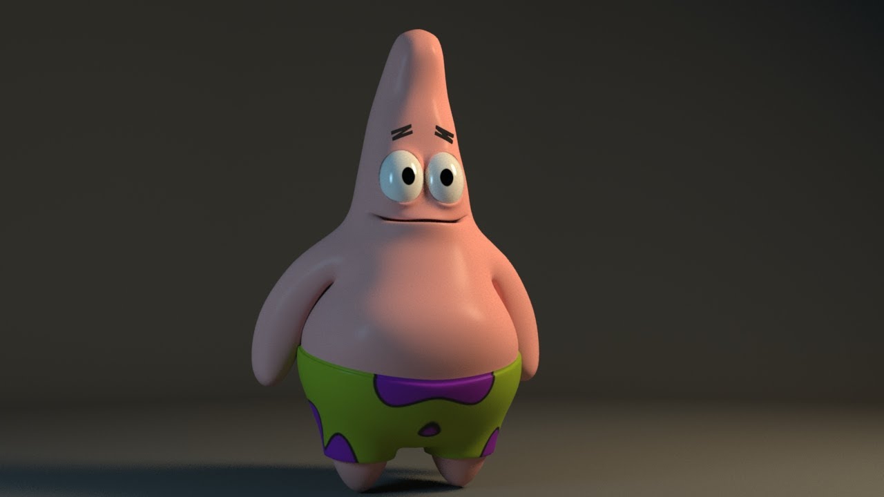 3Ds Max: Patrick Character 01/10