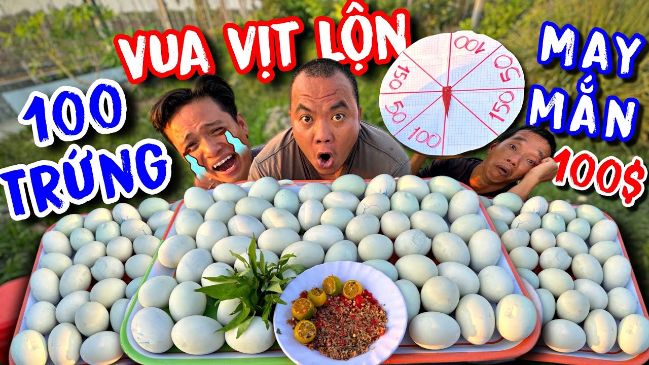 Thán phục với sức ăn thánh vịt lộn trong thử thách người cuối cùng ngừng ăn trứng vịt lộn thánh xàm
