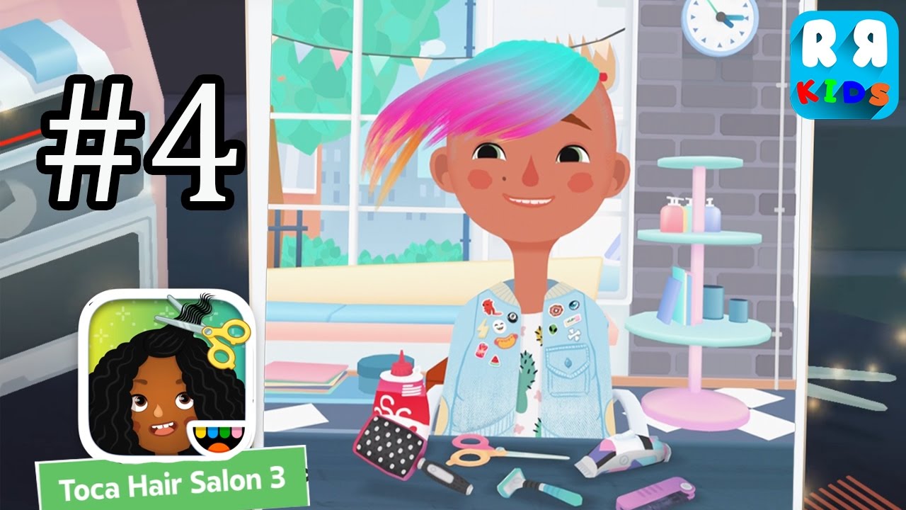 Toca Hair Salon 3 (By Toca Boca AB) - Best Cut Hair App for Kids - Part 4