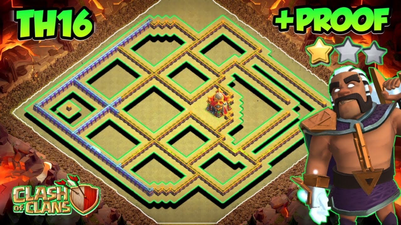 NEW TH16 WAR & CWL BASE WITH LINK + REPLAY PROOF | NEW TH16 LEGEND BASE ANTI 2 STAR | CLASH OF CLANS