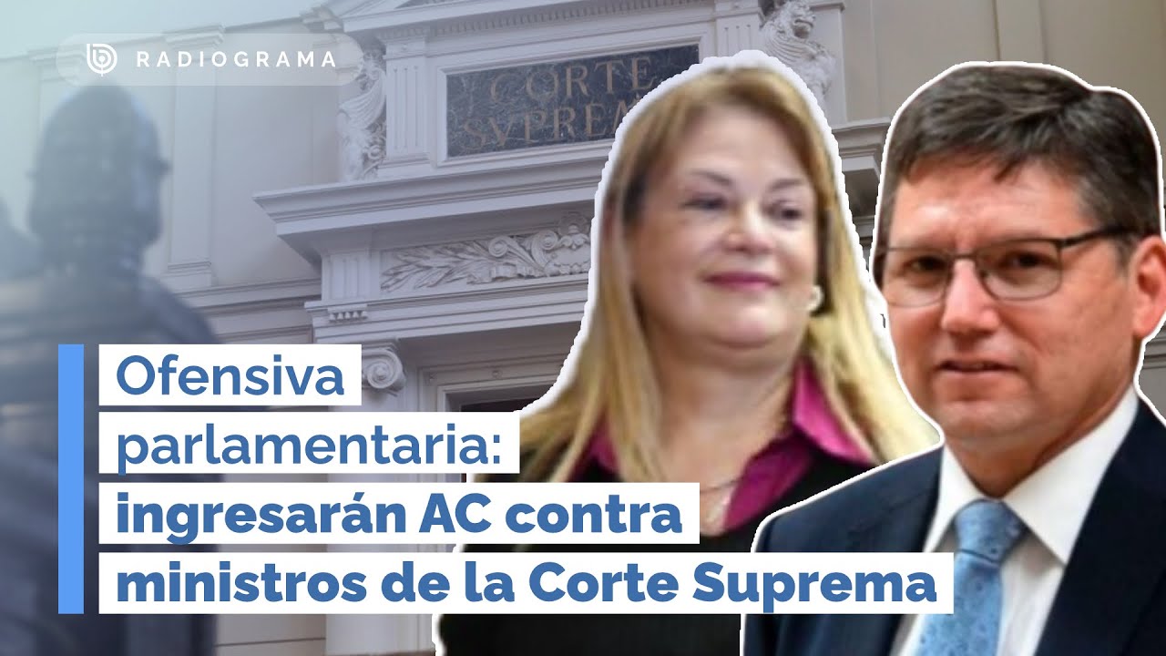 Ofensiva parlamentaria: ingresarán AC contra ministros de la Corte Suprema