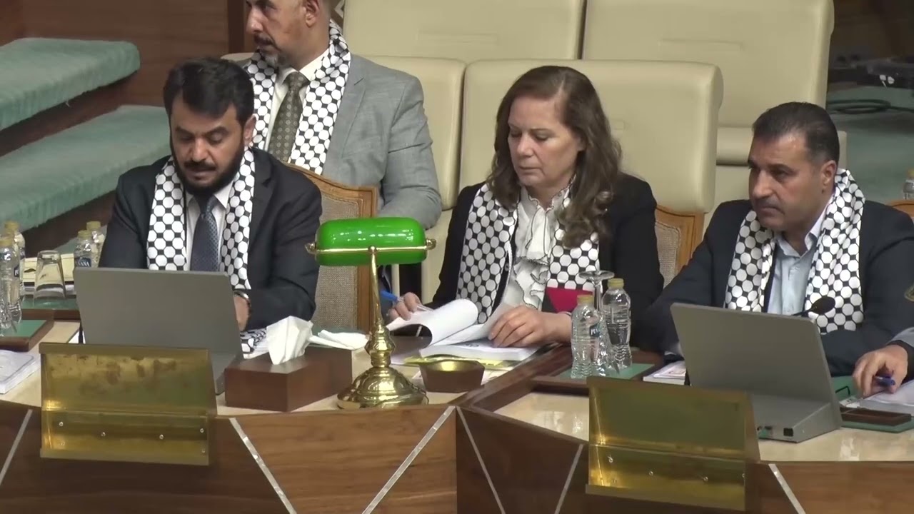 الكلمه العالمية للنائب ناظم فاهم الشبلي حول القضية الفلسطينية
