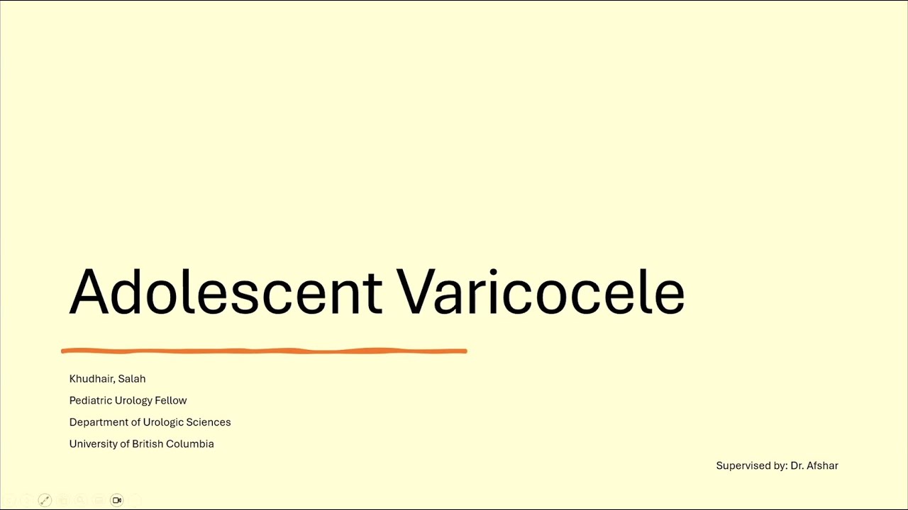 Adolescent Varicocele