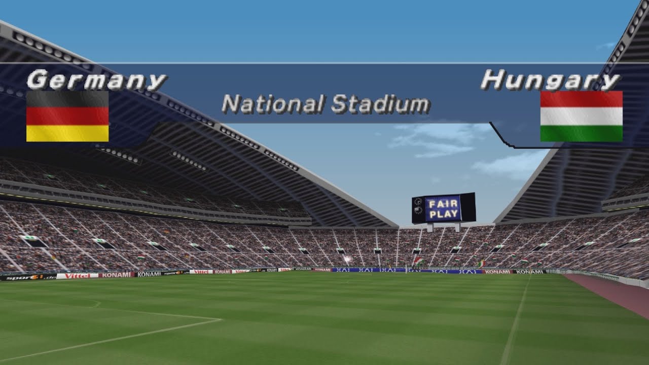 GERMANY vs HUNGARY - Pro Evolution Soccer 2 (2002)