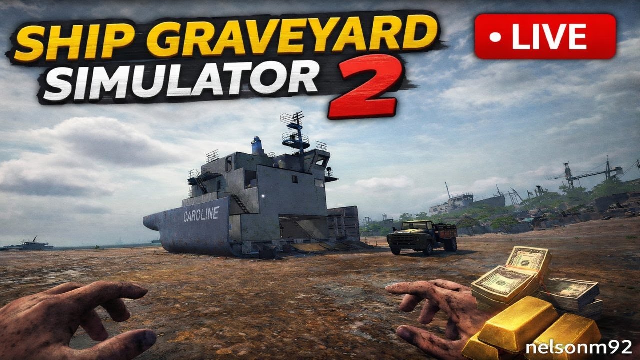 Lets play Ship Graveyard 2 Simulator | P2 | Playstation5