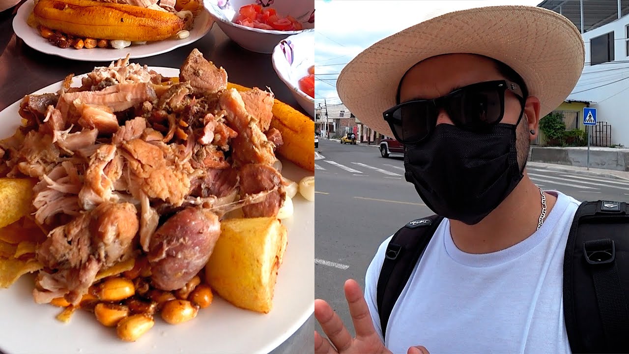 Probando FRITADA IMBABUREÑA 🇪🇨 (en Manta)