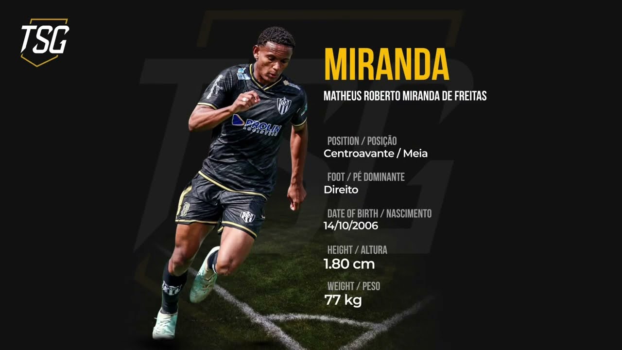 MATHEUS MIRANDA - CENTROAVANTE E MEIA - ECSB | DVD OFICIAL
