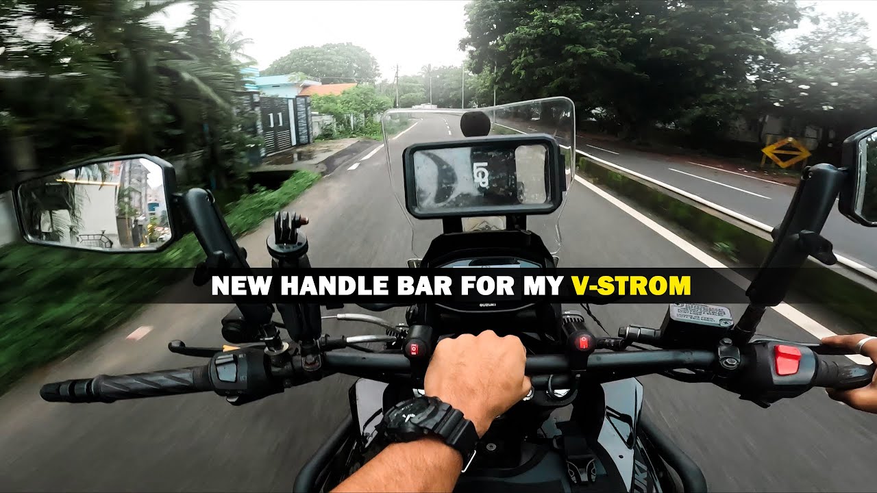 Best Handle Bar Upgradation for V-Strom & KTM  | MOTO TRIBE CUSTOMS