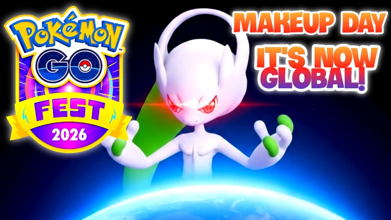 *UPDATE GO FEST MAKEUP DAY NOW GLOBAL W/ ALL REWARDS FOR EVERYONE MASSIVE WIN BUT* Pokemon GO news